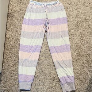 Striped Pastel Pajama Pants